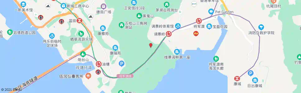 香港澳景路_巴士站地圖_香港巴士_妙搜巴士搜尋2025