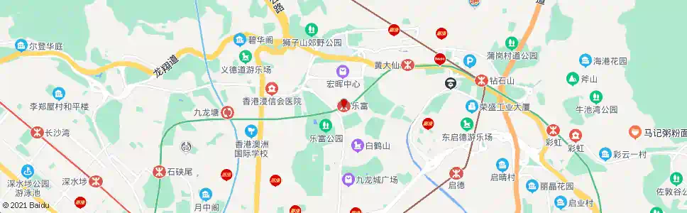 香港樂富遊樂場_巴士站地圖_香港巴士_妙搜巴士搜尋2025