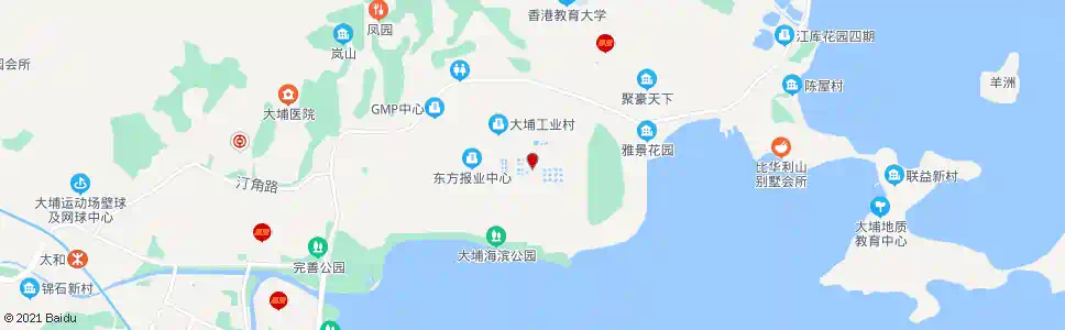 香港污水處理廠(大貴街)_巴士站地圖_香港巴士_妙搜巴士搜尋2025