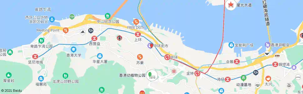 香港中環中心_巴士站地圖_香港巴士_妙搜巴士搜尋2025