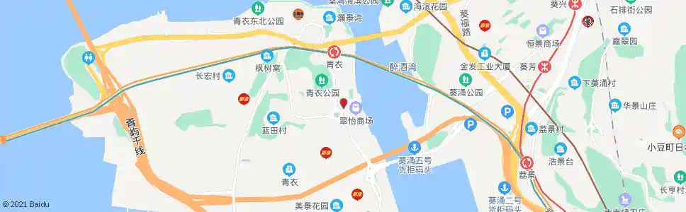 香港海悅花園_巴士站地圖_香港巴士_妙搜巴士搜尋2025