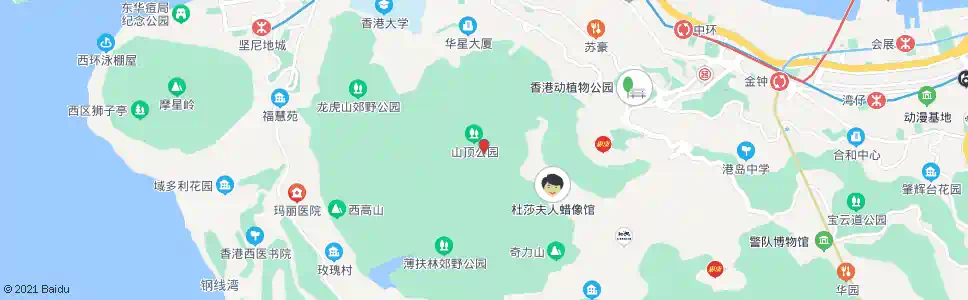 香港山頂_巴士站地圖_香港巴士_妙搜巴士搜尋2025