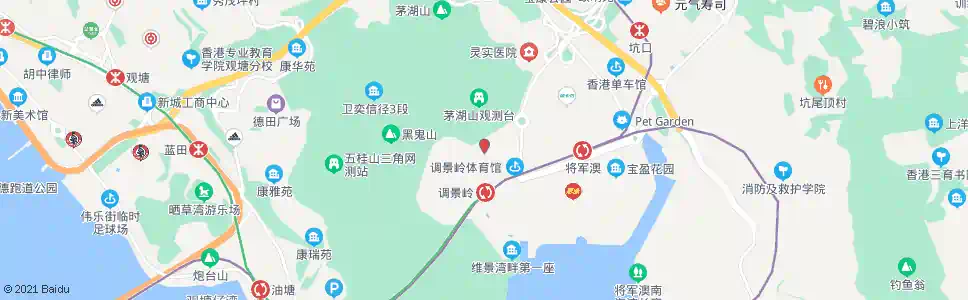 香港彩明苑彩富閣_巴士站地圖_香港巴士_妙搜巴士搜尋2025
