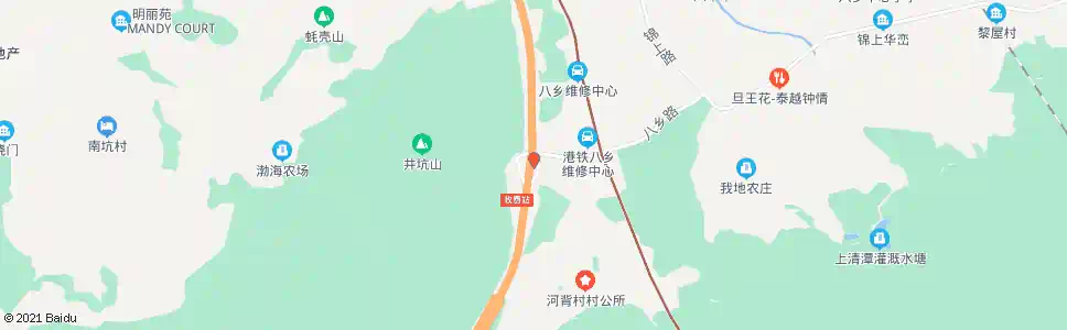 香港渡船街隧道口(柯士甸站)_巴士站地圖_香港巴士_妙搜巴士搜尋2025