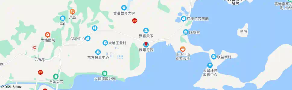 香港雅景花園_巴士站地圖_香港巴士_妙搜巴士搜尋2025