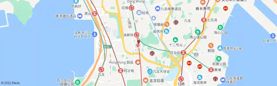 香港油麻地永星里_巴士站地圖_香港巴士_妙搜巴士搜尋2025