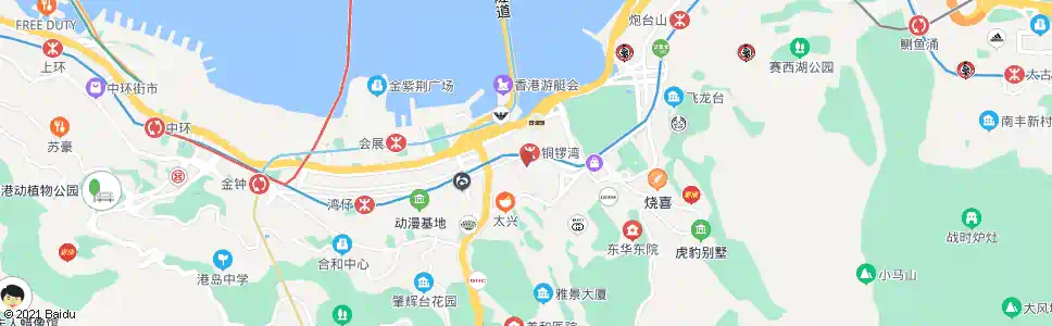 香港希慎廣場_巴士站地圖_香港巴士_妙搜巴士搜尋2025