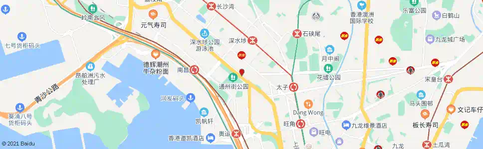 香港南昌鐵路站_巴士站地圖_香港巴士_妙搜巴士搜尋2025