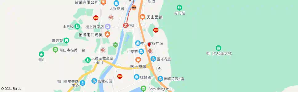 香港屯門官立中學_巴士站地圖_香港巴士_妙搜巴士搜尋2025