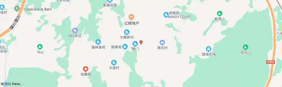 香港南坑排_巴士站地圖_香港巴士_妙搜巴士搜尋2025