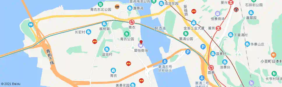 香港青衣碼頭總站_巴士站地圖_香港巴士_妙搜巴士搜尋2025