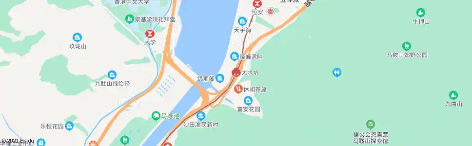 香港大水坑站_巴士站地圖_香港巴士_妙搜巴士搜尋2025