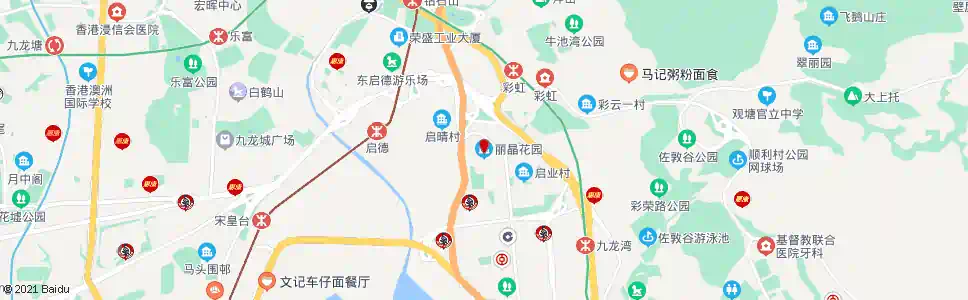 香港麗晶花園_巴士站地圖_香港巴士_妙搜巴士搜尋2025