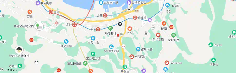 香港伊利沙白體育館_巴士站地圖_香港巴士_妙搜巴士搜尋2025