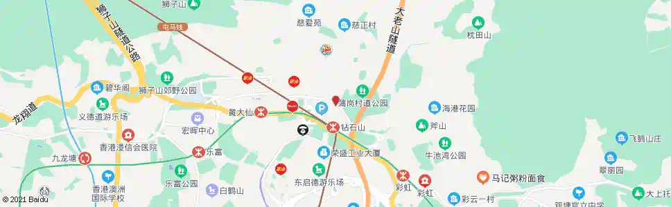 香港鳳德道_巴士站地圖_香港巴士_妙搜巴士搜尋2025