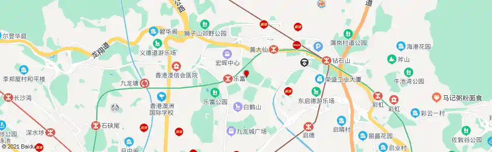 香港摩士公園體育館_巴士站地圖_香港巴士_妙搜巴士搜尋2025