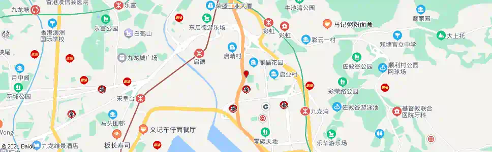 香港啓禮道_巴士站地圖_香港巴士_妙搜巴士搜尋2025