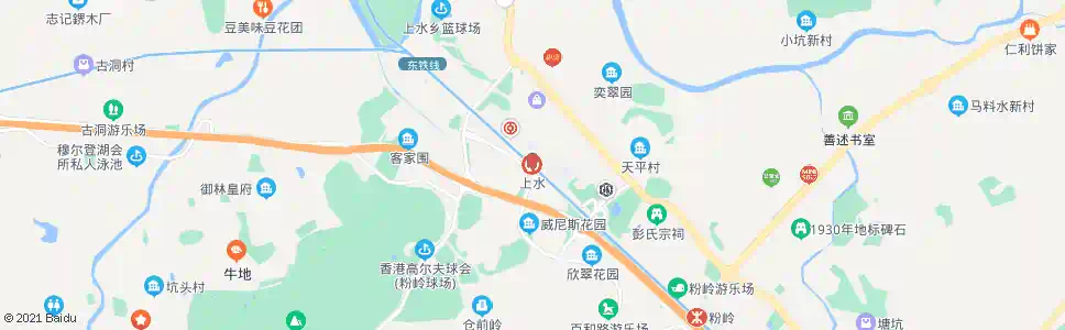 香港上水_巴士站地圖_香港巴士_妙搜巴士搜尋2025