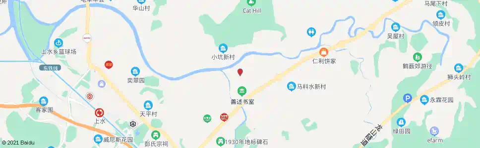 香港粉嶺龍躍頭覲龍圍門樓_巴士站地圖_香港巴士_妙搜巴士搜尋2025