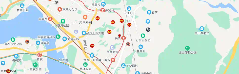 香港葵盛圍葵康苑_巴士站地圖_香港巴士_妙搜巴士搜尋2025