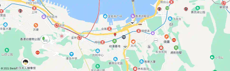 香港謝斐道_巴士站地圖_香港巴士_妙搜巴士搜尋2025