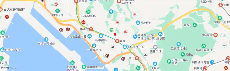 香港觀塘同仁街_巴士站地圖_香港巴士_妙搜巴士搜尋2025