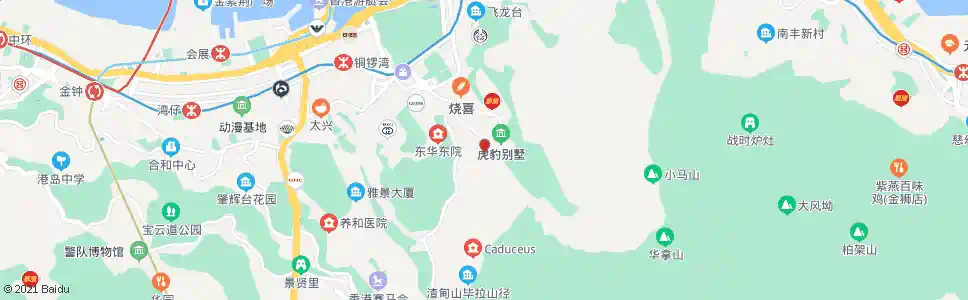 香港大坑徑_巴士站地圖_香港巴士_妙搜巴士搜尋2025