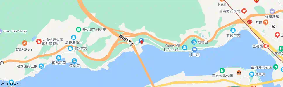 香港汀九村_巴士站地圖_香港巴士_妙搜巴士搜尋2025