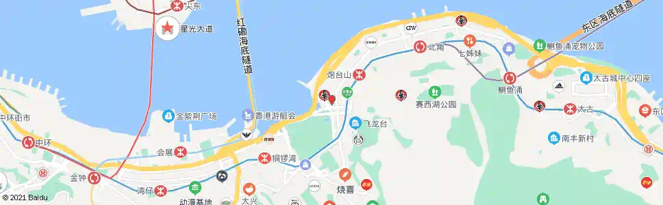 香港歌頓道_巴士站地圖_香港巴士_妙搜巴士搜尋2025