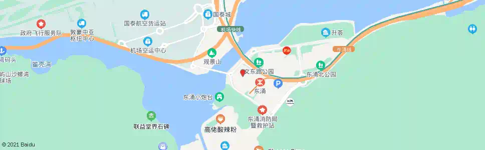 香港東湧纜車站_巴士站地圖_香港巴士_妙搜巴士搜尋2025