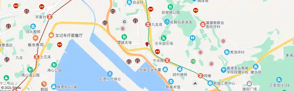 香港九龍灣訓練中心_巴士站地圖_香港巴士_妙搜巴士搜尋2025