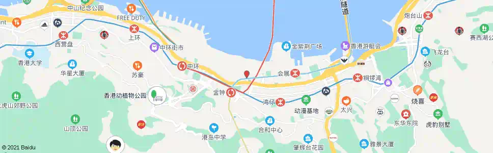 香港海澄湖畔一段第18座_巴士站地圖_香港巴士_妙搜巴士搜尋2025
