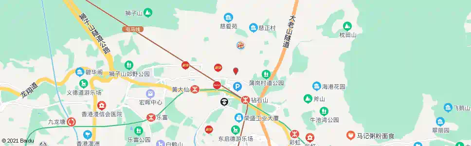 香港鳳德道(鳳德邨)_巴士站地圖_香港巴士_妙搜巴士搜尋2025