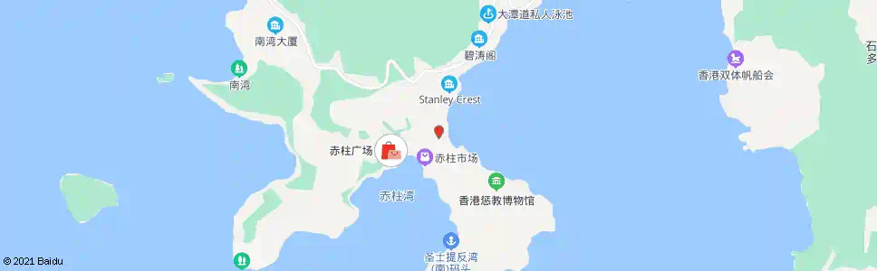 香港赤柱灘道_巴士站地圖_香港巴士_妙搜巴士搜尋2025