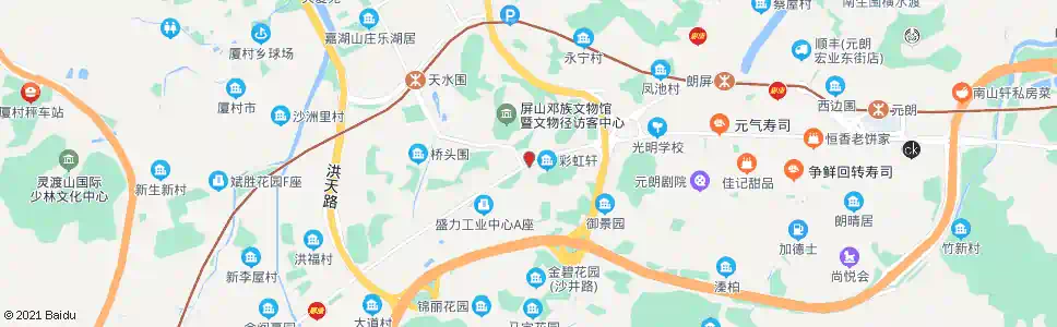香港屏山站_巴士站地圖_香港巴士_妙搜巴士搜尋2025