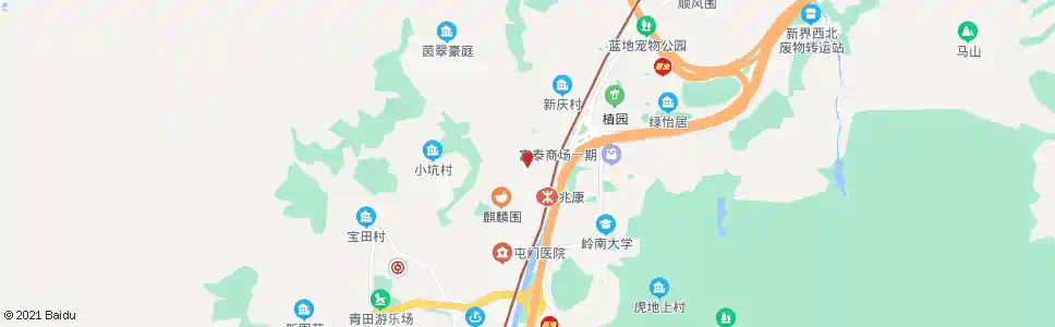 香港兆康苑兆麗閣_巴士站地圖_香港巴士_妙搜巴士搜尋2025