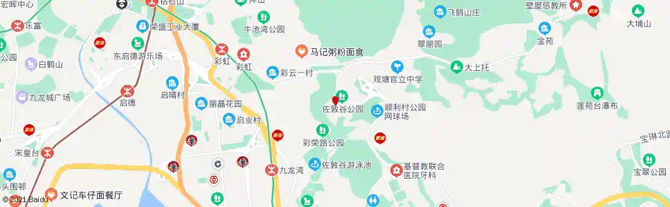 香港佐敦谷公園_巴士站地圖_香港巴士_妙搜巴士搜尋2025