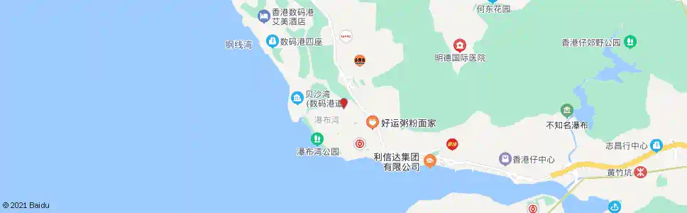 香港華康街_巴士站地圖_香港巴士_妙搜巴士搜尋2025