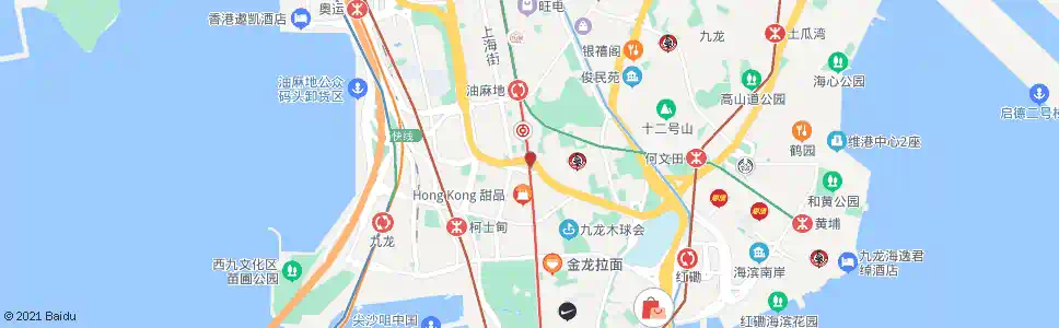 香港加士居道_巴士站地圖_香港巴士_妙搜巴士搜尋2025