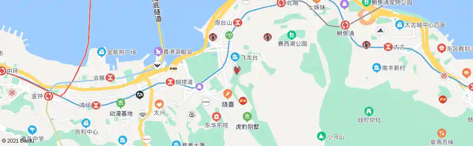 香港怡景道_巴士站地圖_香港巴士_妙搜巴士搜尋2025