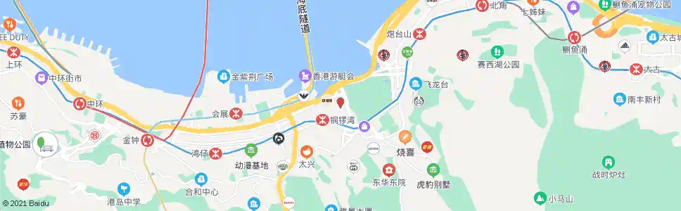 香港京士頓街_巴士站地圖_香港巴士_妙搜巴士搜尋2025
