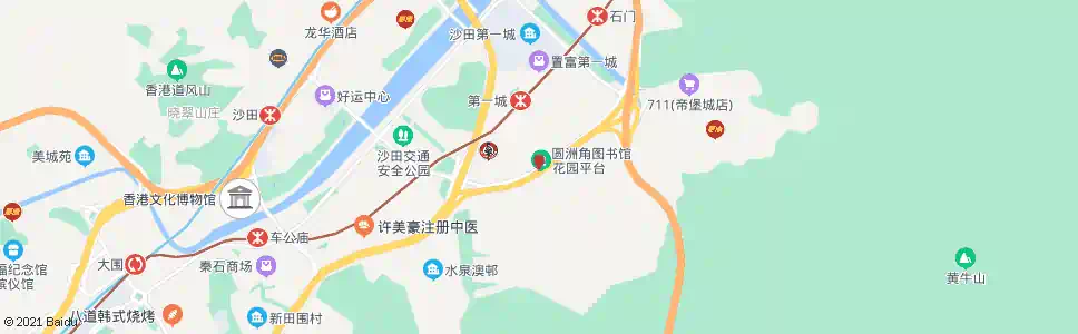 香港沙田圍新村_巴士站地圖_香港巴士_妙搜巴士搜尋2025
