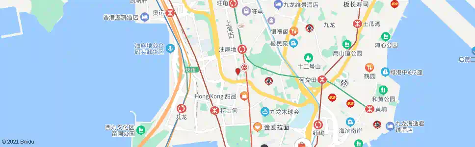 香港油麻地眾坊街_巴士站地圖_香港巴士_妙搜巴士搜尋2025