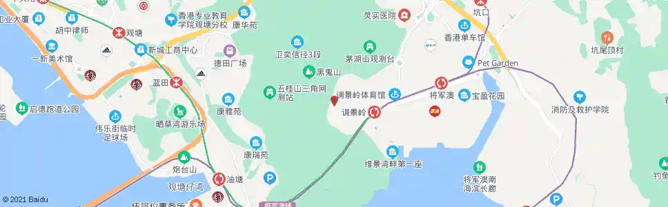 香港匯知中學_巴士站地圖_香港巴士_妙搜巴士搜尋2025