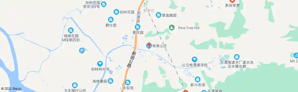 香港攸美山莊_巴士站地圖_香港巴士_妙搜巴士搜尋2025