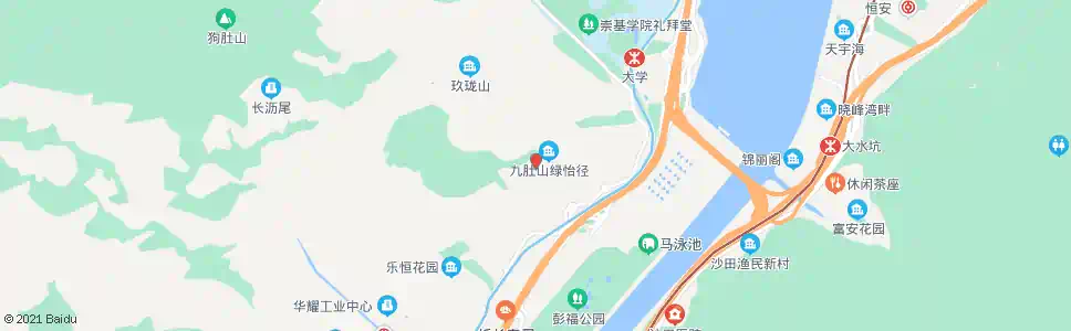 香港九肚山馬樂徑_巴士站地圖_香港巴士_妙搜巴士搜尋2025