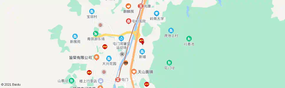 香港景峰花園_巴士站地圖_香港巴士_妙搜巴士搜尋2025