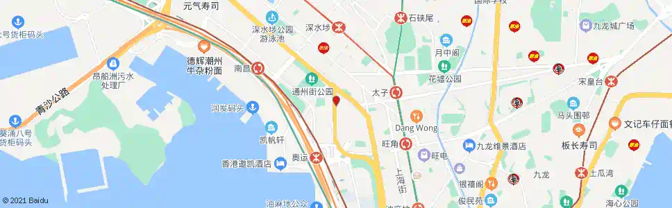 香港洋松街休憩處_巴士站地圖_香港巴士_妙搜巴士搜尋2025