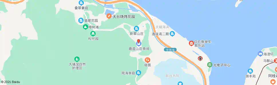 香港鹿茵山莊_巴士站地圖_香港巴士_妙搜巴士搜尋2025