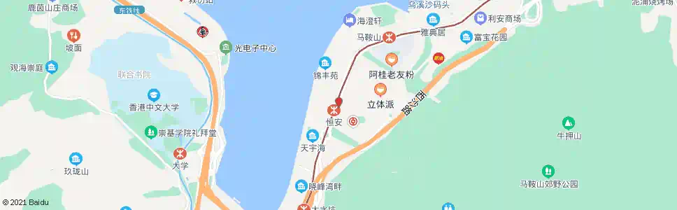 香港錦鞍苑_巴士站地圖_香港巴士_妙搜巴士搜尋2025
